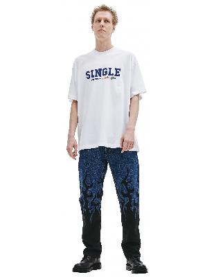 VETEMENTS Single Mingle printed T-shirt