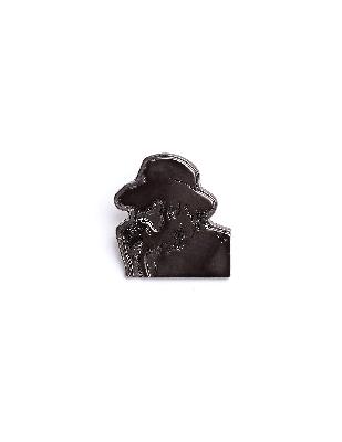 Yohji Yamamoto Pin With Smoking Yohji's Profile