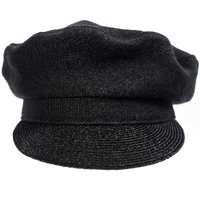 Yohji Yamamoto Black Linen Hat