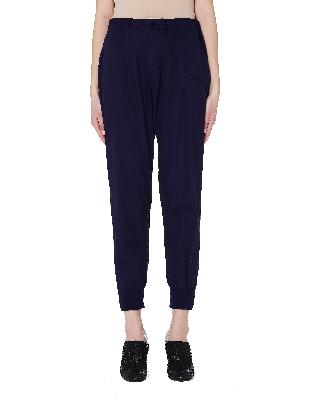 Y's Navy Blue Cotton Trousers