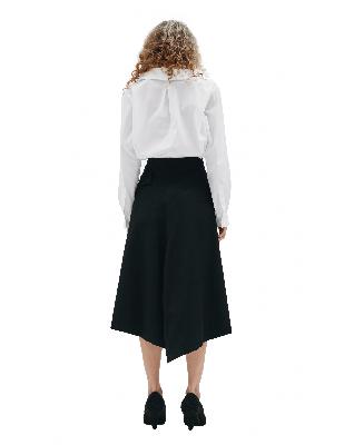 Y's Asymmetrical wrapped skirt